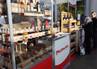 Widok na mazowieckie stoiska