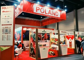 stoisko wystawiennicze Mazowsza