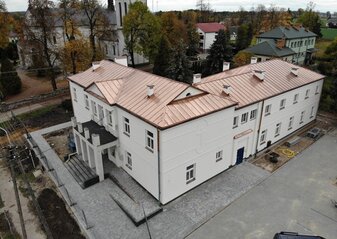 Dom rekolekcyjny w zespole kościoła Św. Wawrzyńca w Korytnicy, fot. Gmina Korytnica