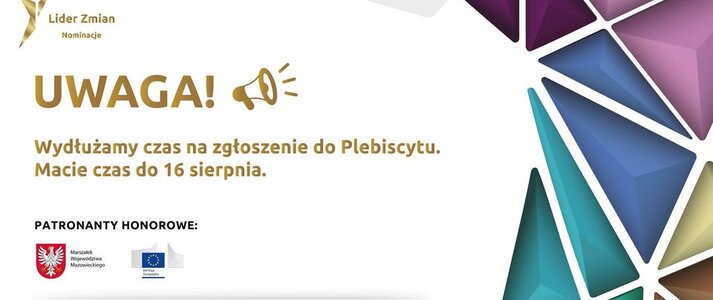 Baner Lider Zmian Baner Lider Zmian