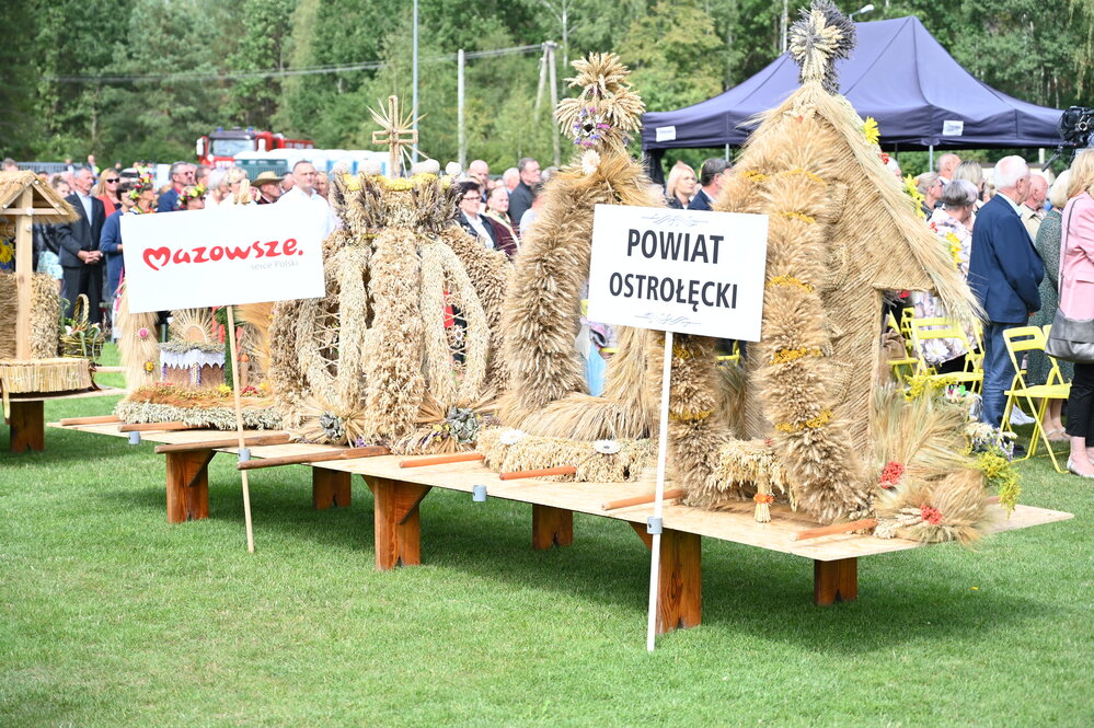 Tegoroczne regionalne święto plonów odbyło się w Lelilsie powiat ostrołęcki (fot. Grzegorz Żak)