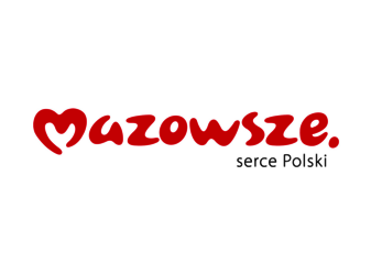 obrazk dekoracyjny, logotyp Mazowsze. serce Polski