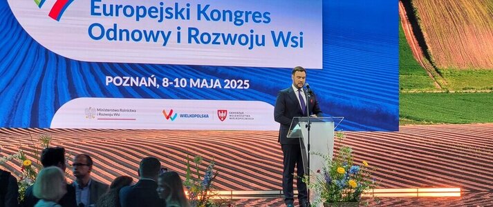 Pan Adam Nowak, Podsekretarz Stanu w Ministerstwie Rolnictwa i Rozwoju Wsi (fot. archiwum UMWM)